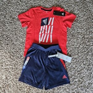 New Boys Size 4 Adidas Set